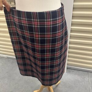 Talbots Plaid Women's Pencil Skirt -Grunge, Preppy, Brit